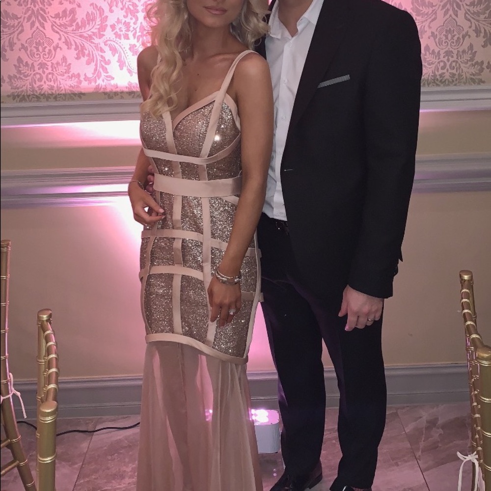 Portia and Scarlett gown